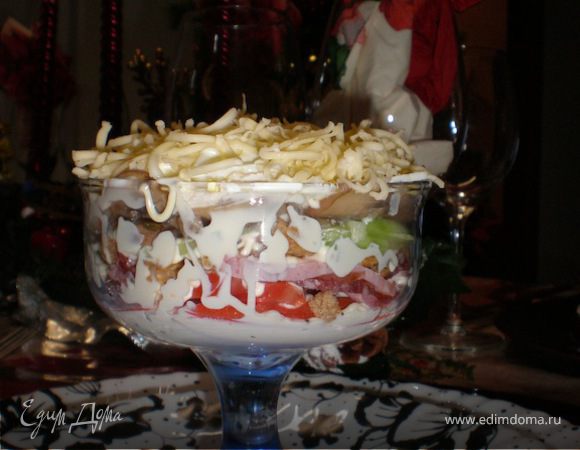 Праздничный салатик Праздничный салатик