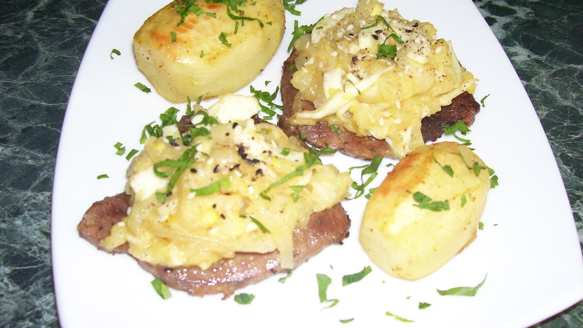 "Говядина под яблоней"