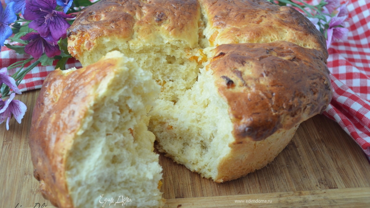 Бриошь с курагой