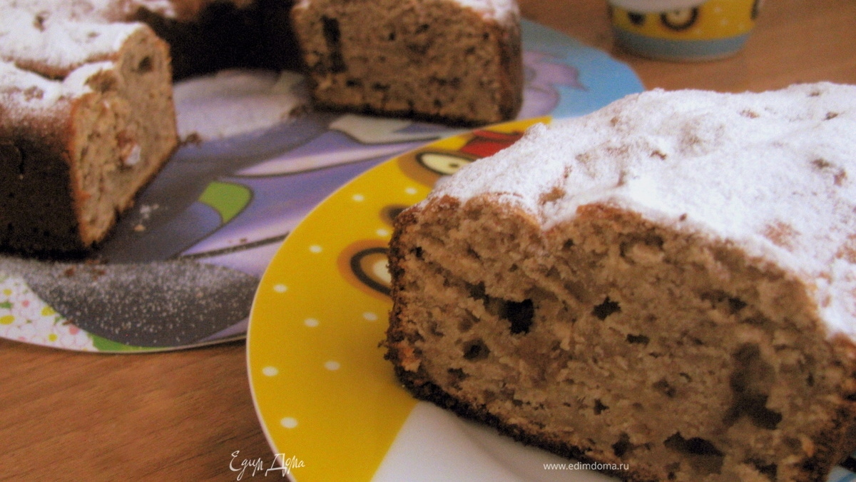 Банановый пирог