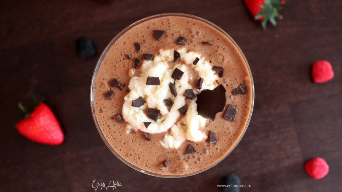 Двойной шоколадный мусс