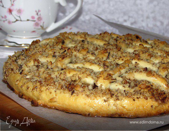 Венгерский ореховый пирог с яблоками