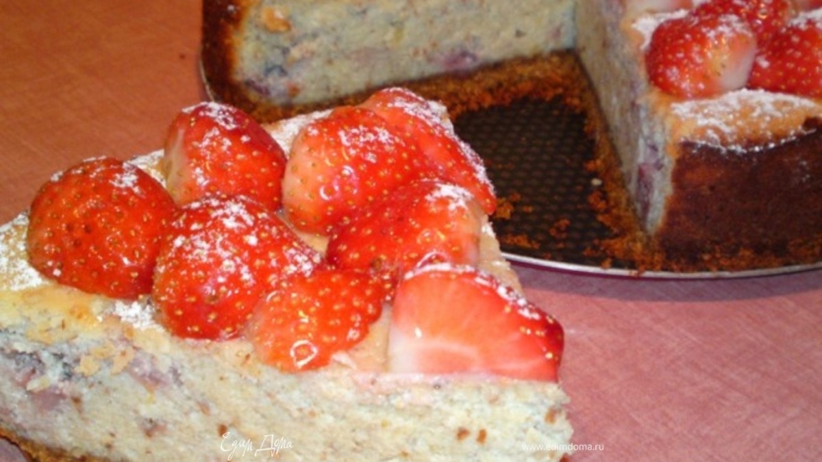 Клубничный Творожник