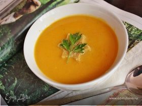 Морковно-апельсиновый суп с имбирем