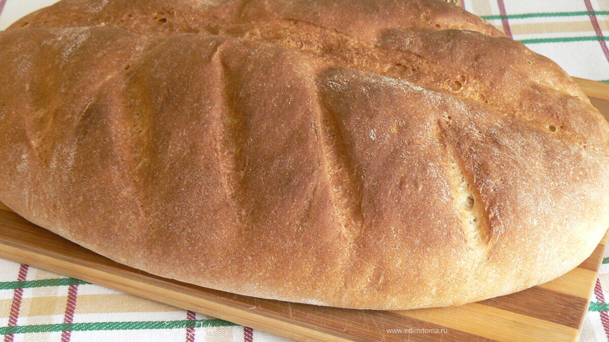Хлеб пшеничный с цельнозерновой мукой