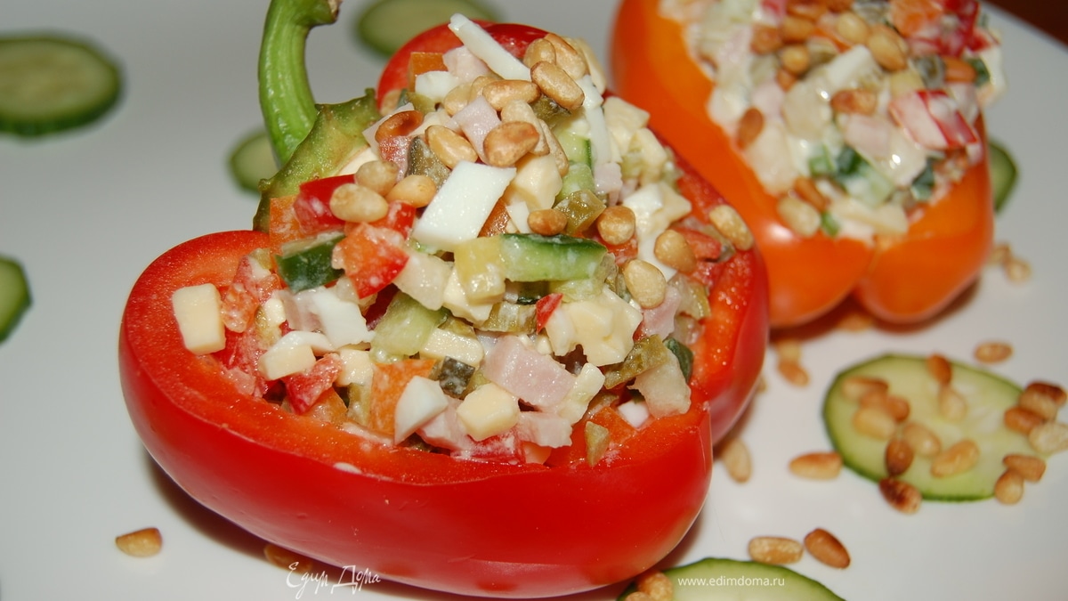 Салат "Веселый перчик"