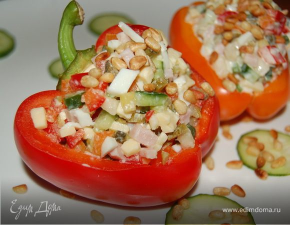 Салат "Веселый перчик" Салат "Веселый перчик"