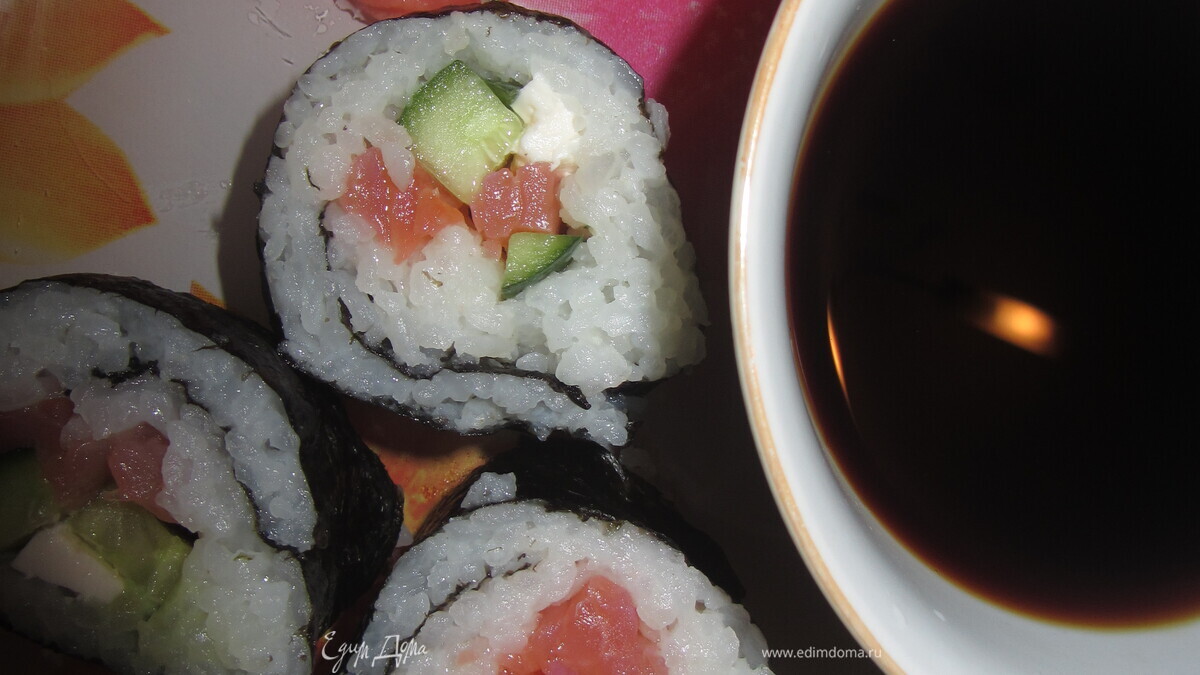 Домашние роллы