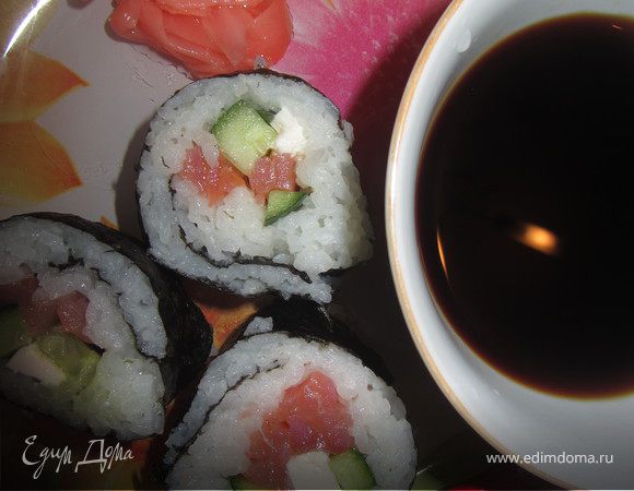 Домашние роллы 