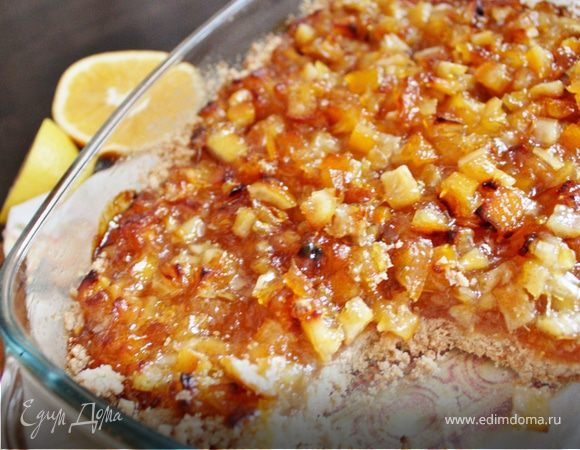 Цитрусовый крамбл Цитрусовый крамбл