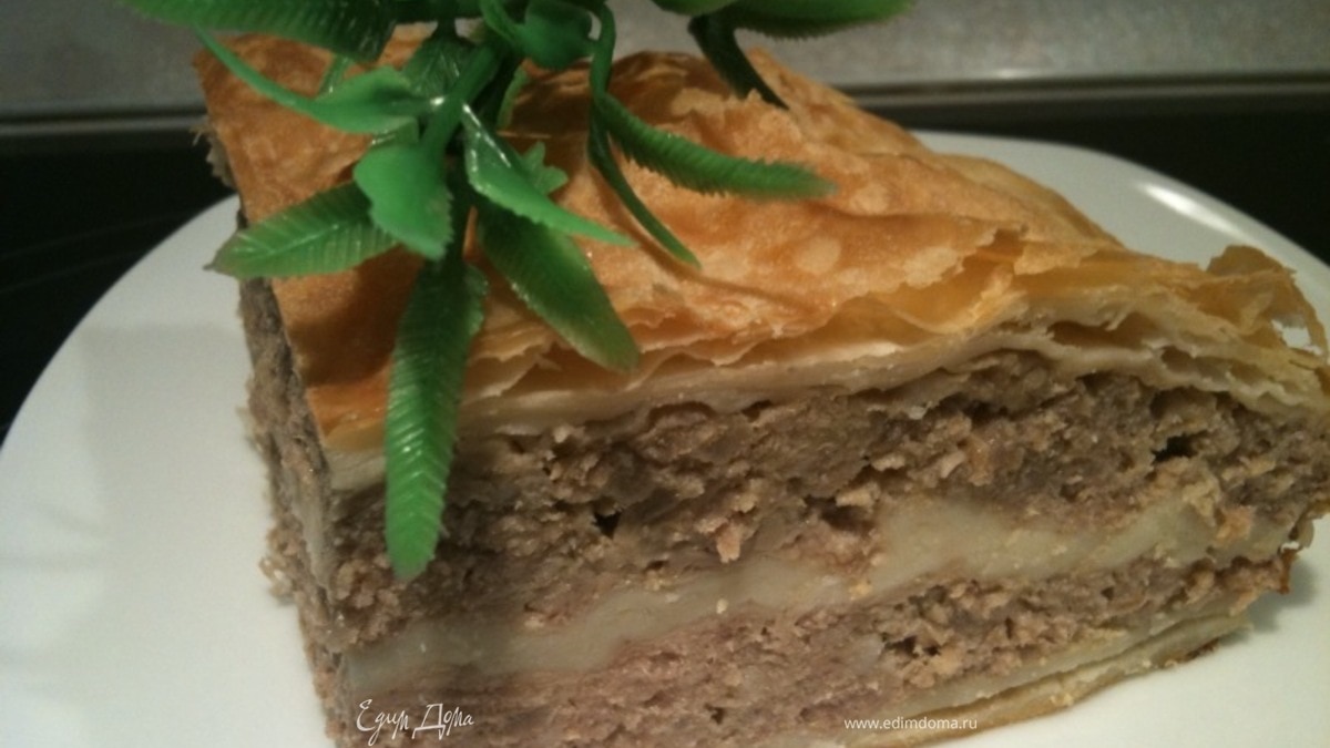 Эльзасский мясной пирог