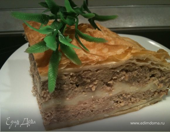 Эльзасский мясной пирог