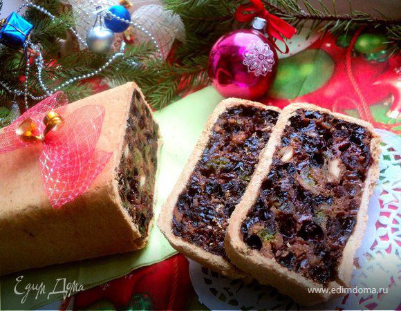 Шотландский новогодний кекс (Black Bun)