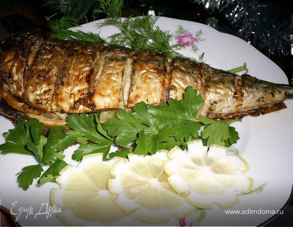 Рецепт скумбрии запеченной в фольге | Рецепты Extra Fish