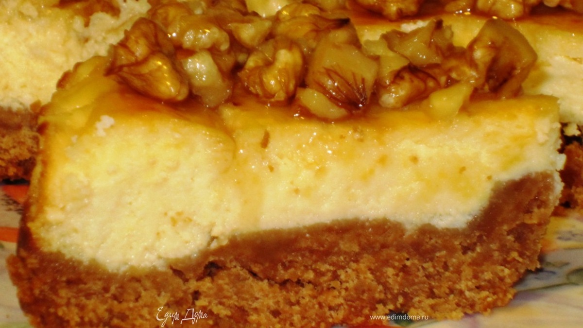 Ореховый чизкейк