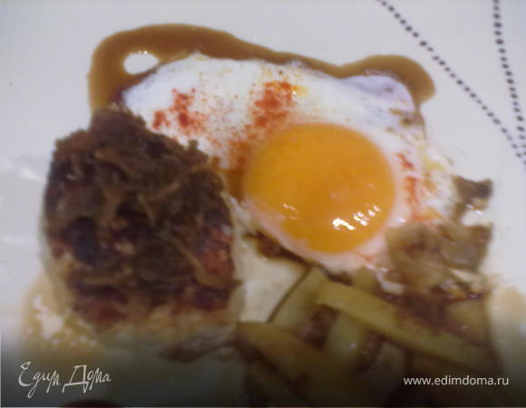 Куриная котлета с имбирным соусом Куриная котлета с имбирным соусом