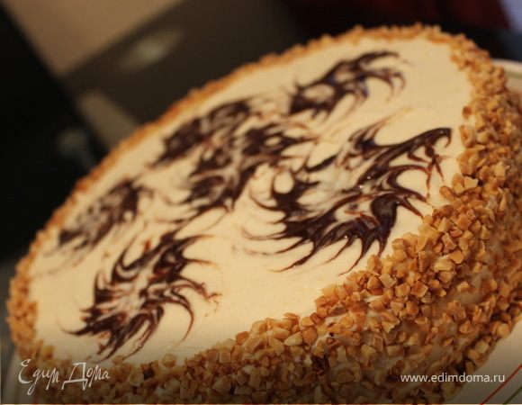 Апфельмусс-торт (Торт с яблочным кремом)