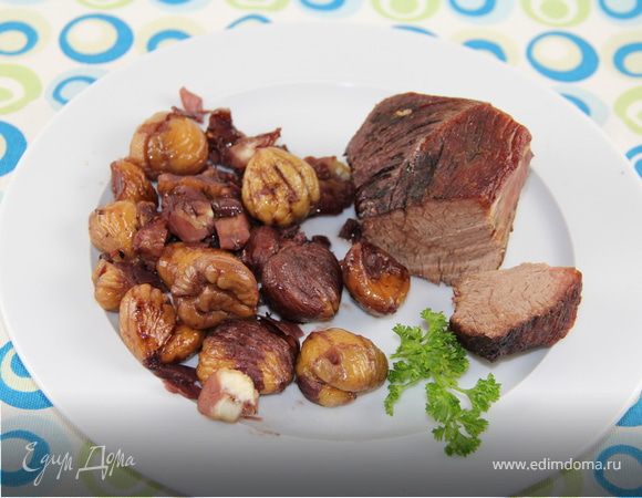 Каштаны, тушенные в красном вине Каштаны, тушенные в красном вине