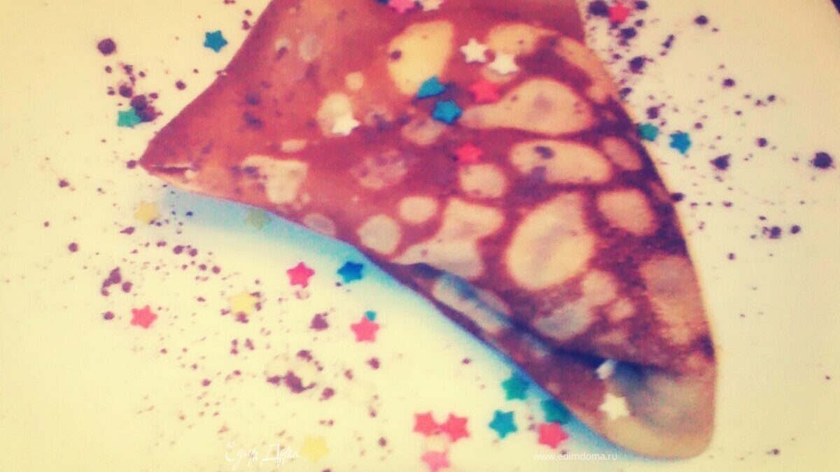 Блины с творожной начинкой