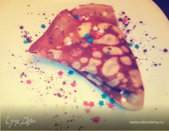 Блины с творожной начинкой