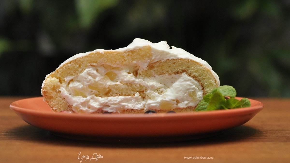 НЕЖНЕЙШИЙ ЯБЛОЧНЫЙ РУЛЕТ