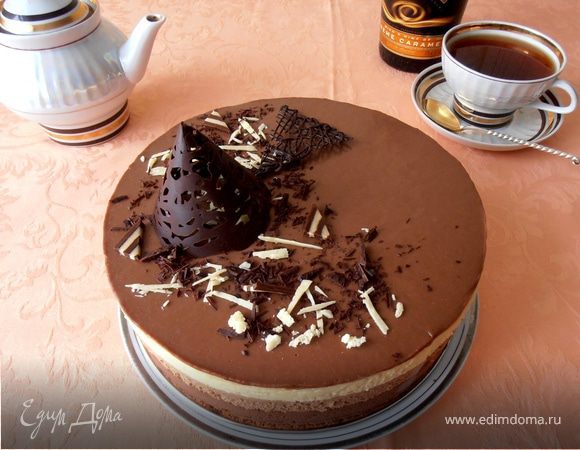 Торт "Три шоколада"