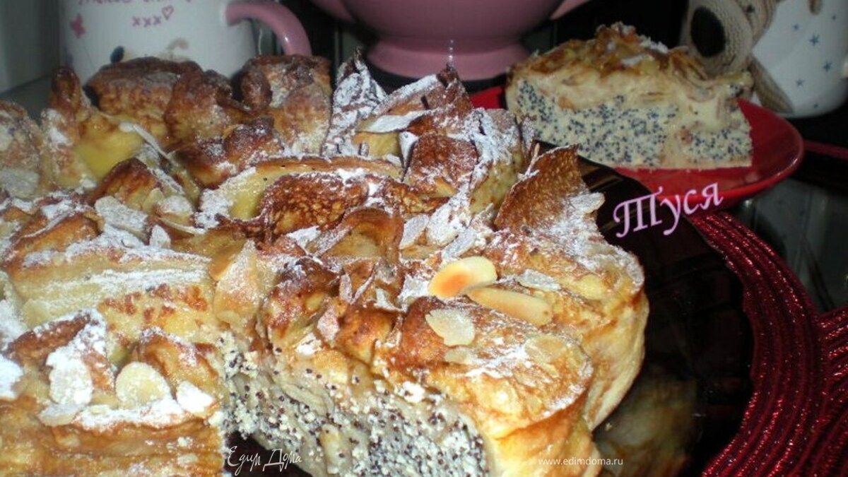 Блинный торт "С ПЕРВЫМ ДНЕМ ВЕСНЫ"