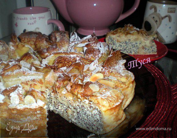 Блинный торт "С ПЕРВЫМ ДНЕМ ВЕСНЫ"