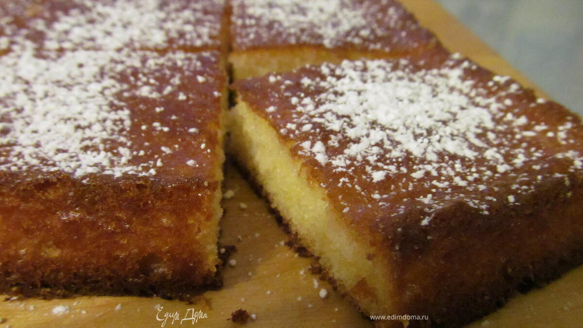 Мягкое лимонное печенье