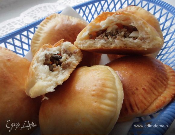 Легкие пирожки с мясом