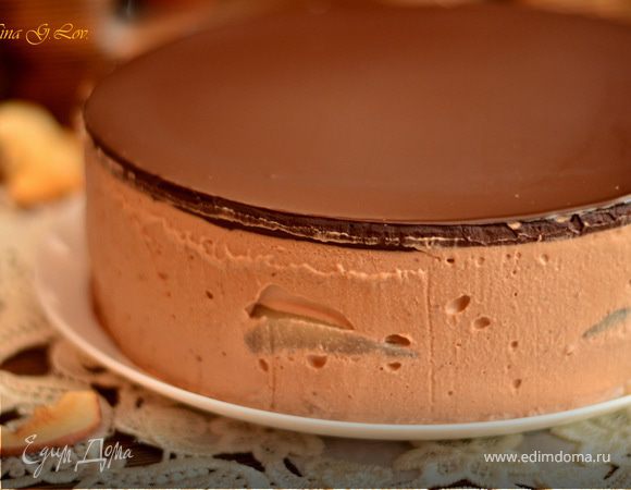 Торт-Мусс Шоколадно-грушевый (Gyermek körtetorta)