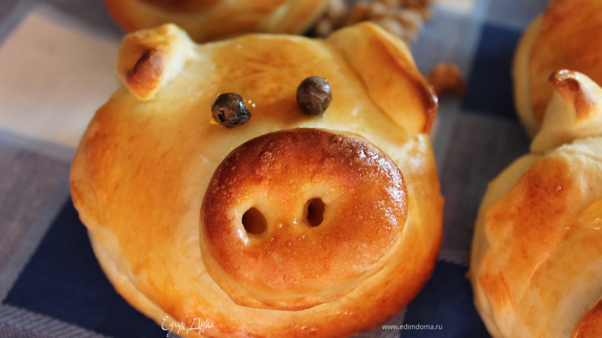 "Счастливые хрюшки" (Glücksschweinchen)