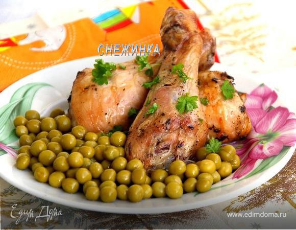 «Пьяные» куриные ножки