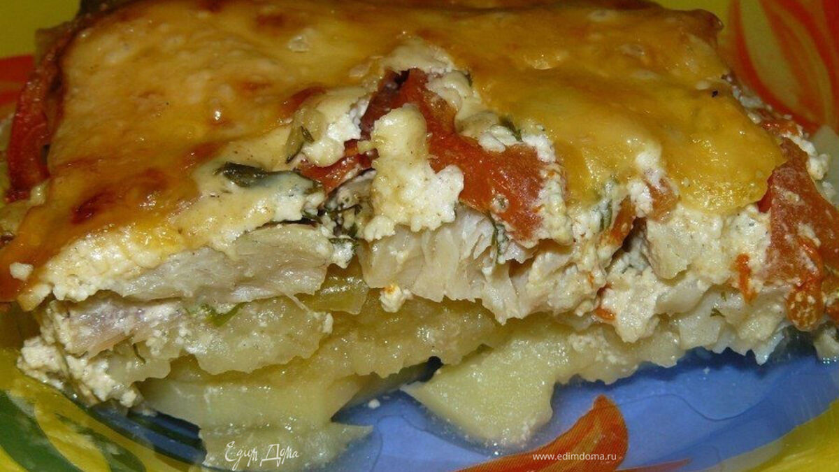 Обалденная вкусная запеканка картофельная с рыбкой!