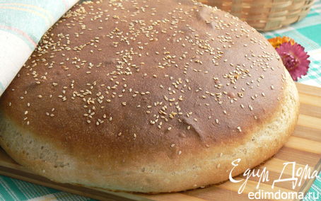 Рецепт цельнозерновой пшеничный хлеб на опаре