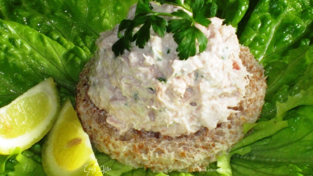 Паштет из тунца с рикоттой