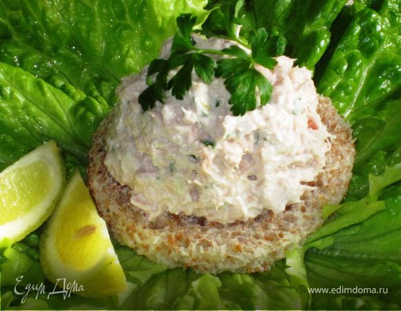 Паштет из тунца с рикоттой Паштет из тунца с рикоттой