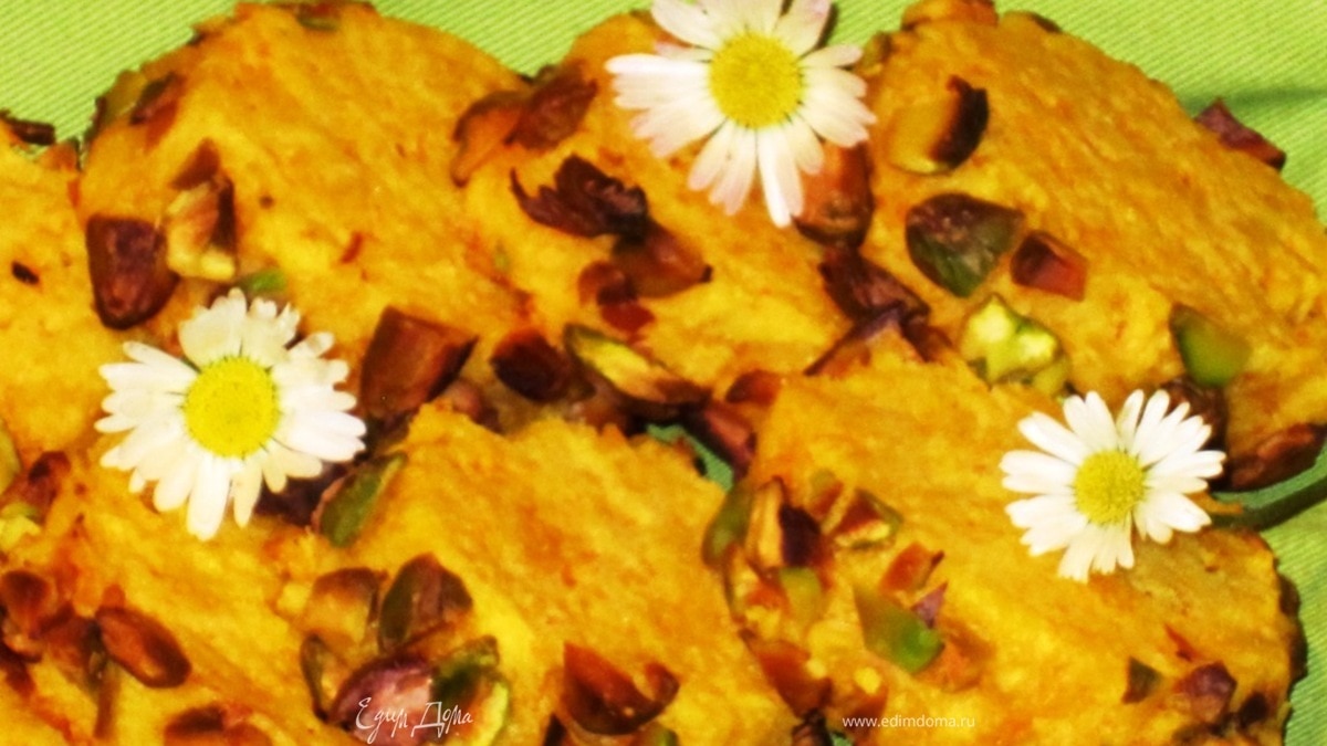 Закусочное печенье «Сабле» с фисташками