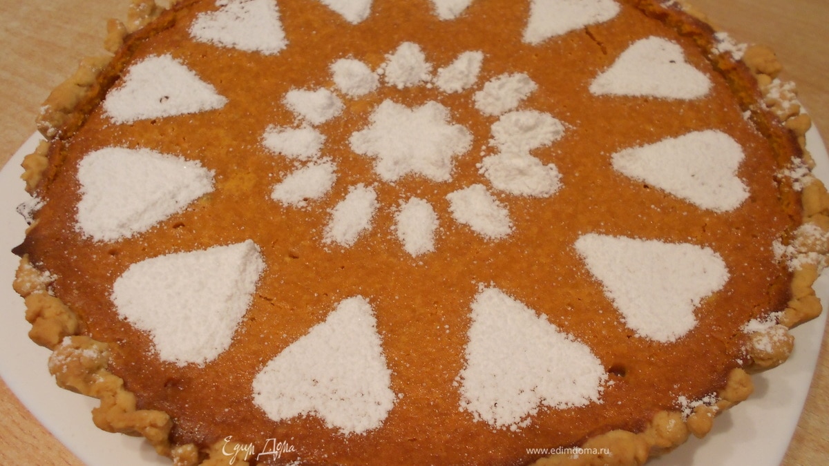 Пирог из тыквы