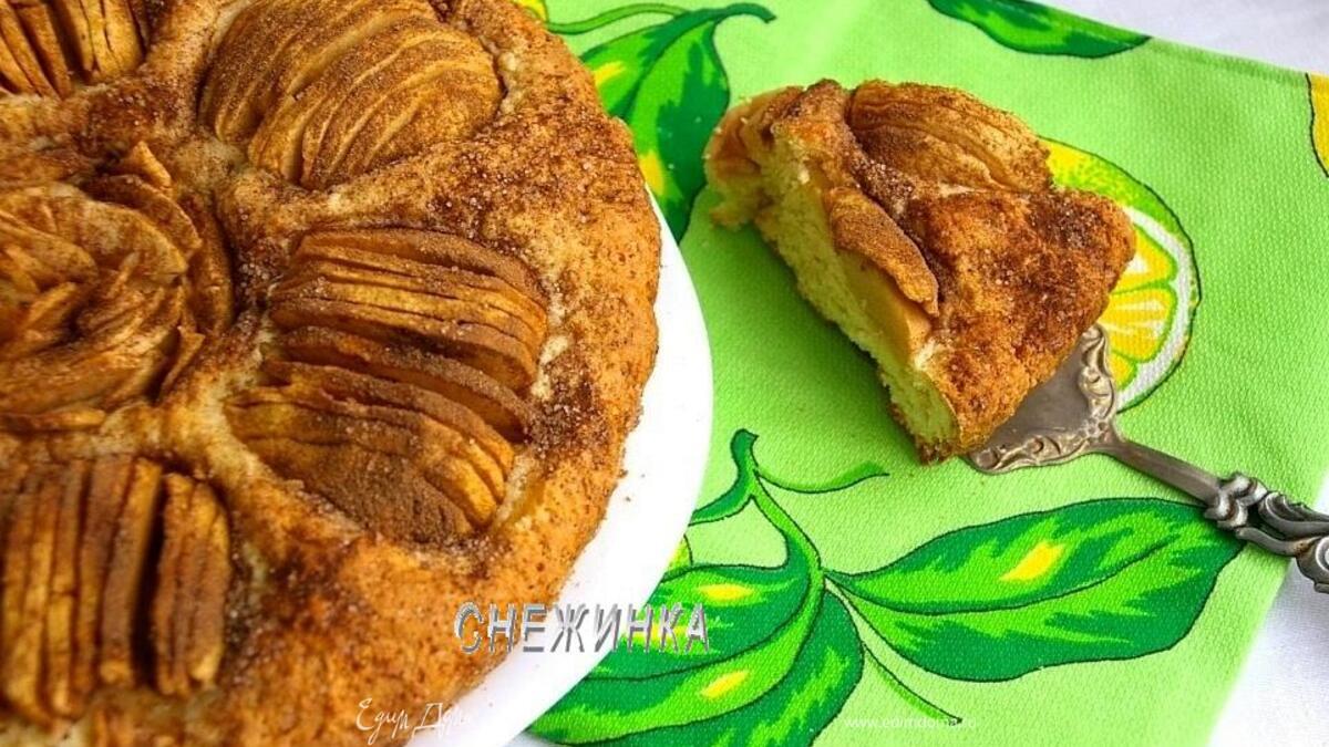 Шведский яблочный пирог