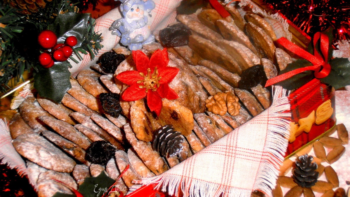 Печенье "Изобилие" на белом шоколаде