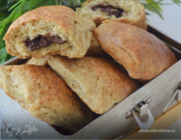 Шоколадные пирожки по экспресс-рецепту