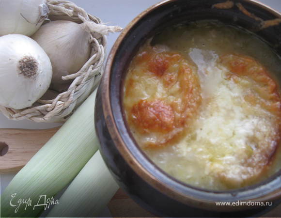 Французский луковый суп Французский луковый суп