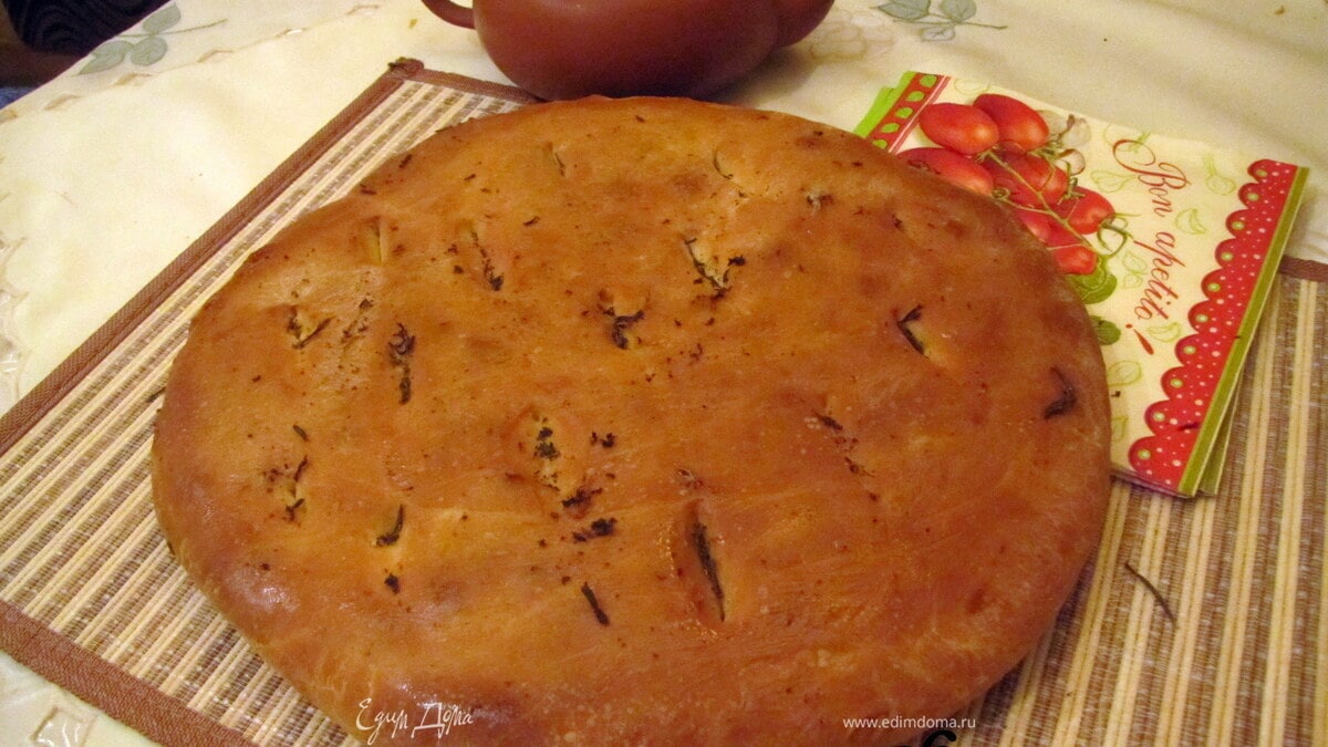 Фокачча с розмарином