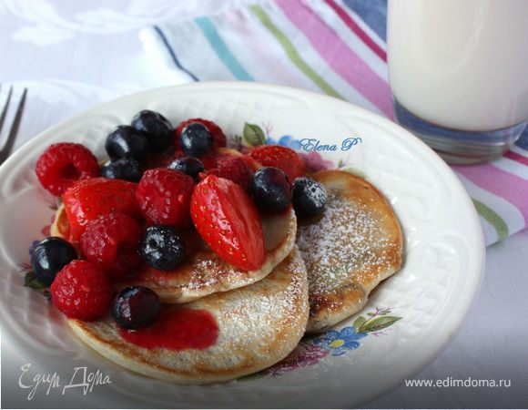 Блинчики на миндальном молоке