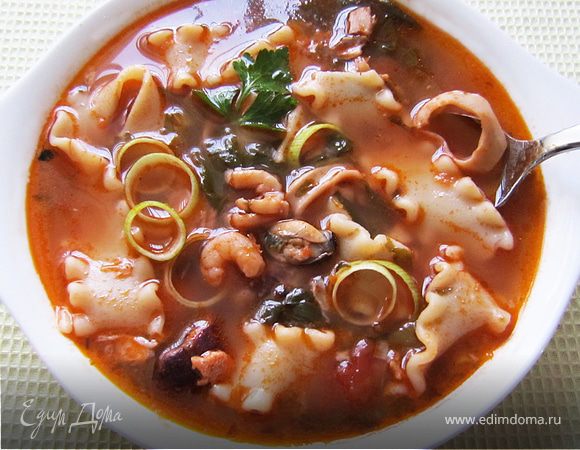 Рыбный супчик "В гостях у Нептуна" Рыбный супчик "В гостях у Нептуна"