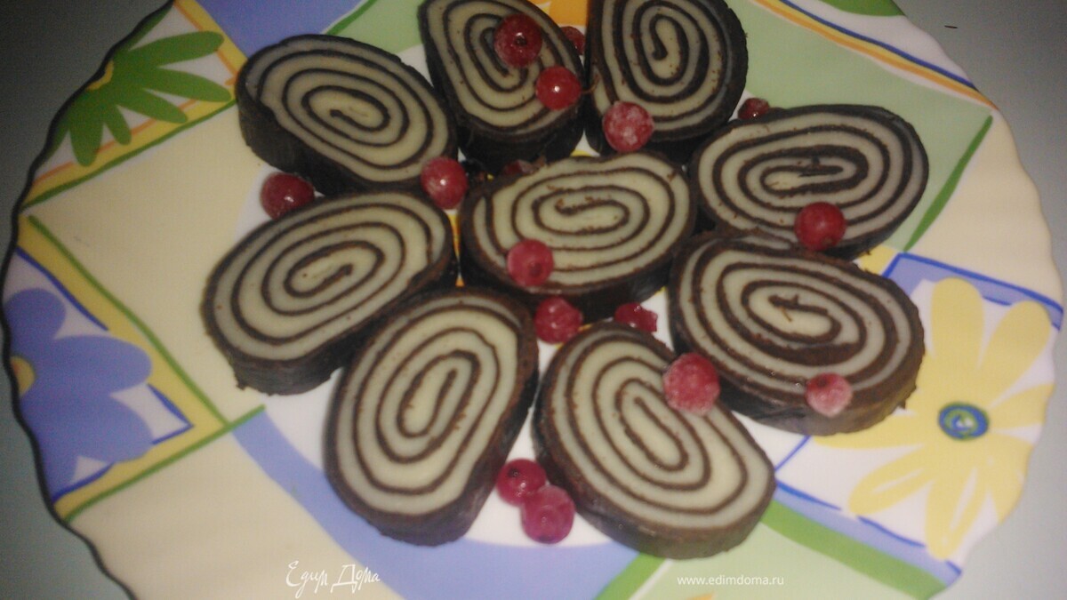 Рулет "Два Шоколада"