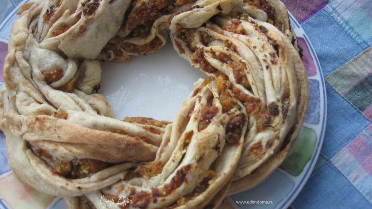 Кранч, венок-рулет