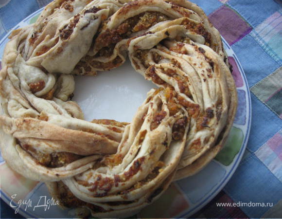 Кранч, венок-рулет