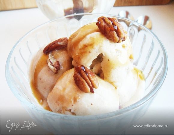 Легкое банановое мороженое с кленовым сиропом